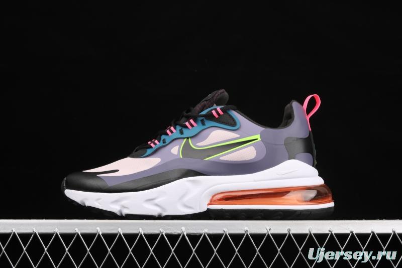 NIKE Air Max 270React new high frequency mesh hollowed-out half-palm air cushion running shoes CV8818-500