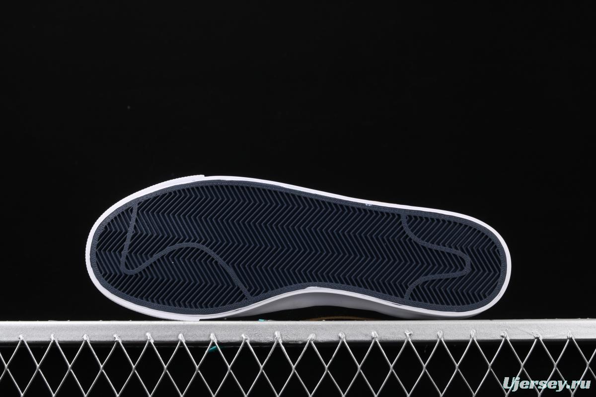 NIKE SB Zoom Blazer Low GT NBA co-branded trailblazer scraper skateboard shoes BQ6389-001