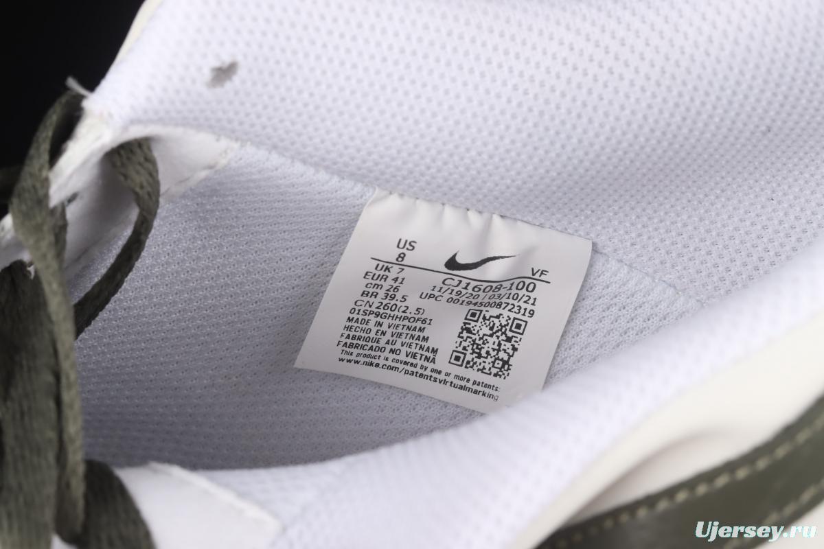 NIKE Air Force 1y07 Low raw rubber haze grey low upper casual board shoes CJ1608-100