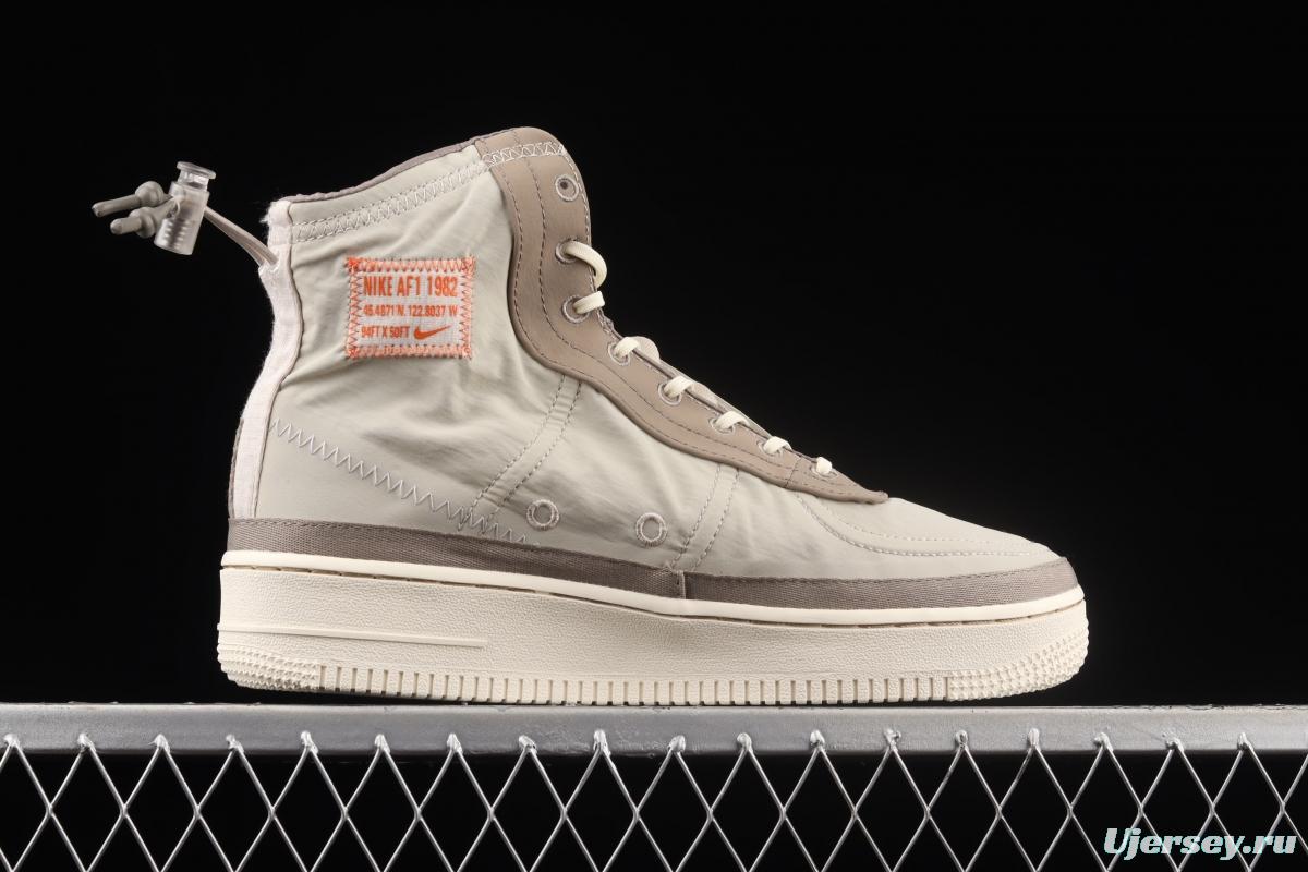 NIKE Air Force 1 Hi Shell waterproof high upper board shoes DO7450-211