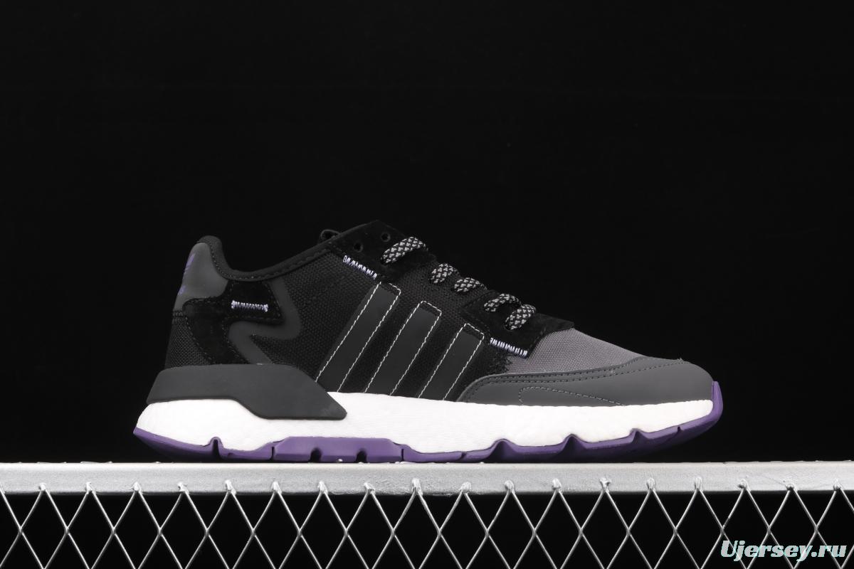 Adidas Nite Jogger 2019 Boost FV4135 3M reflective vintage running shoes