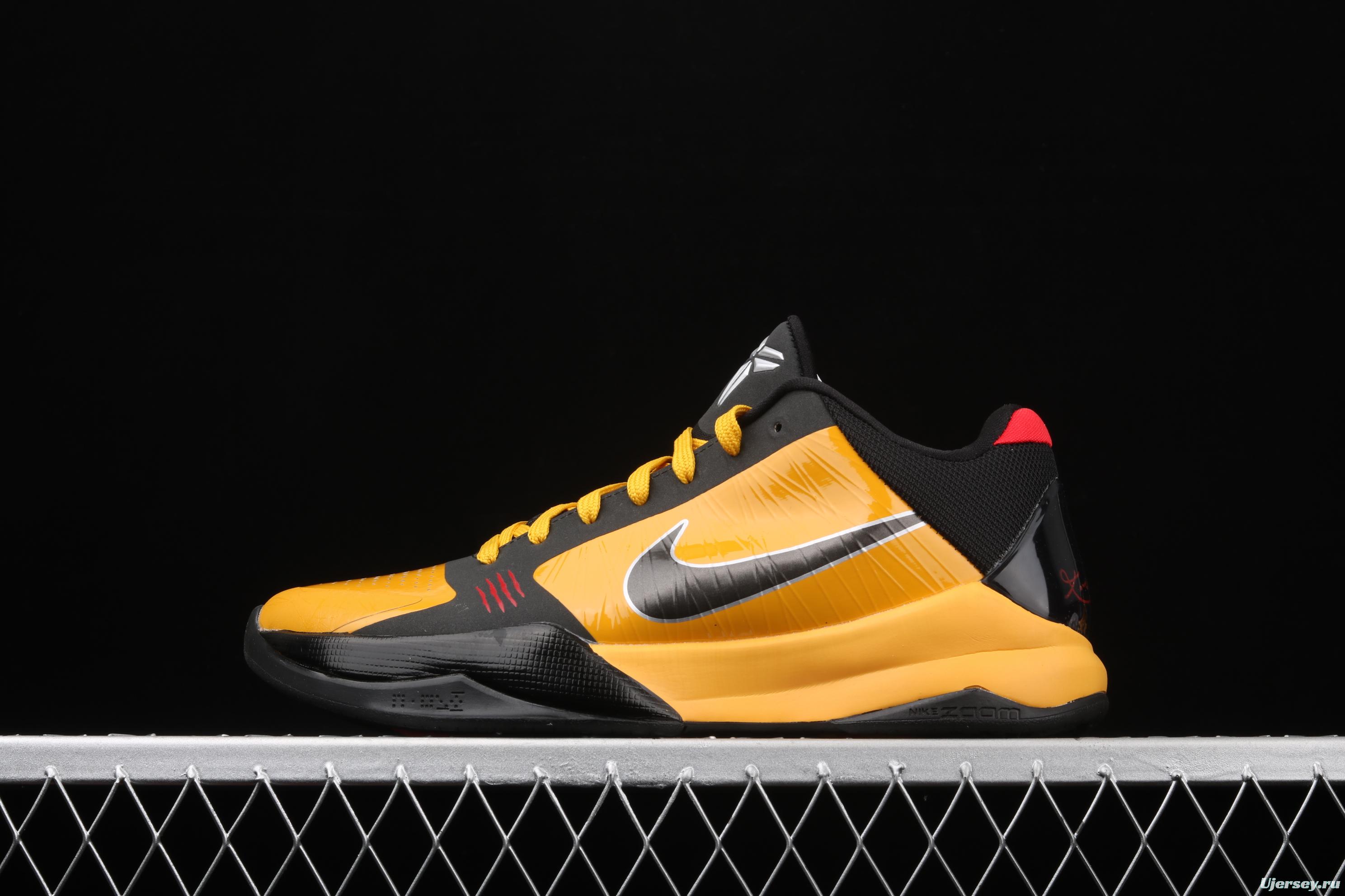 NIKE Zoom Kobe 5 Bruce Lee Kobe Bryant 5 Bruce Lee 2020 low-end sports basketball shoes 386429-701