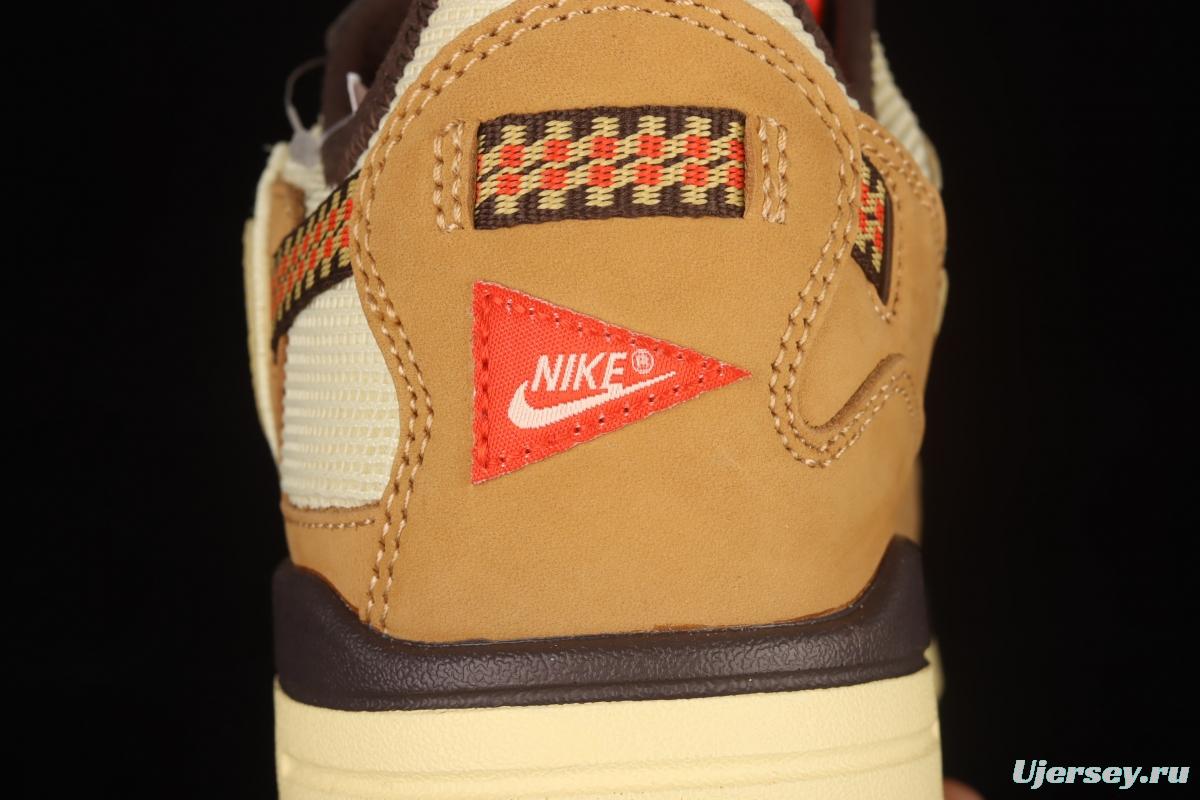 Travis Scoot x Nike Air Max 1 joint beige vintage casual running shoes DO9392-701