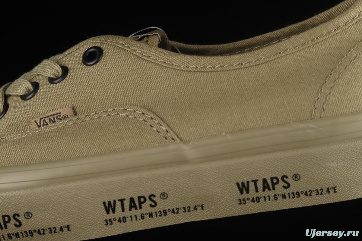 Wtaps x Vault by OG Vans Authentic limited joint style fashion tooling style low-top casual board shoes VN000UDDKBA