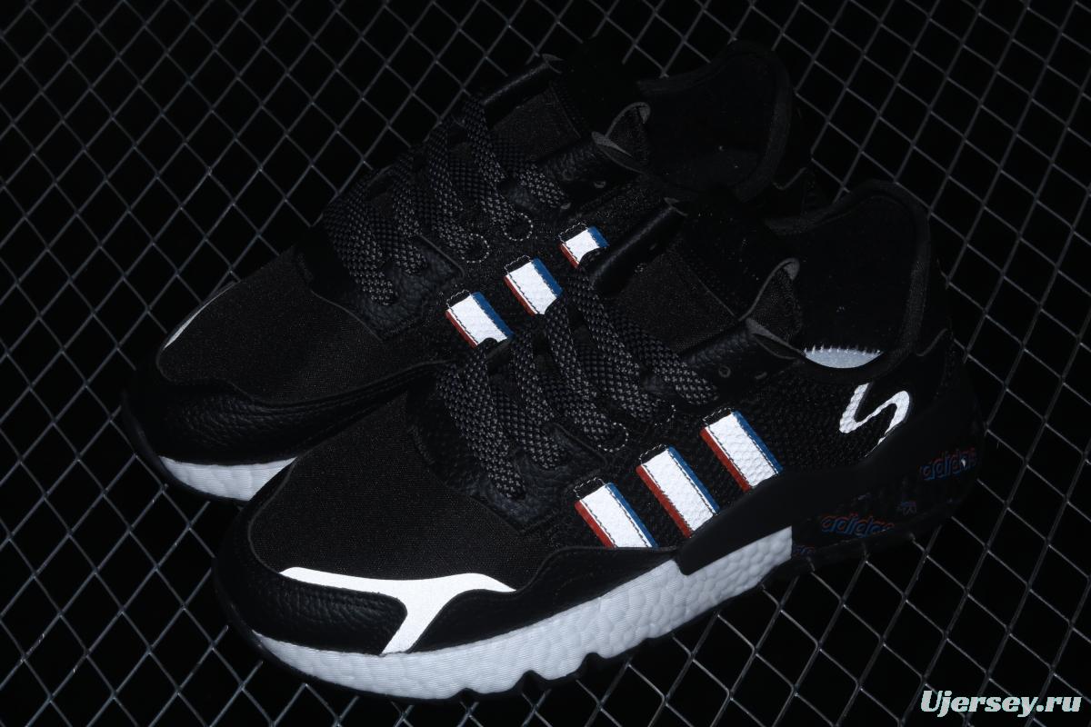Adidas Nite Jogger 2019 Boost H01718 3M reflective vintage running shoes