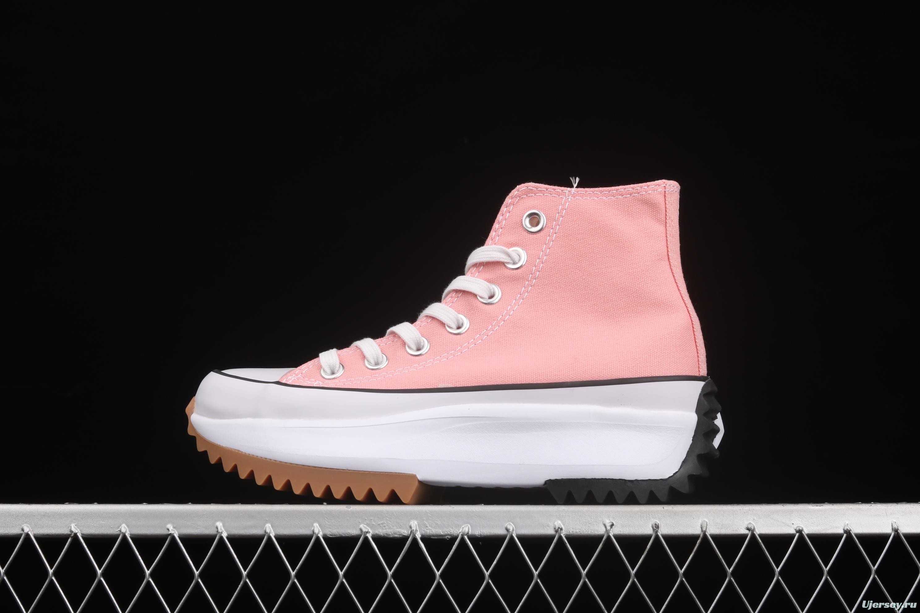 Converse x Keith Hatding Run Star Hike muffin thick-soled high-top casual board shoes 164947C