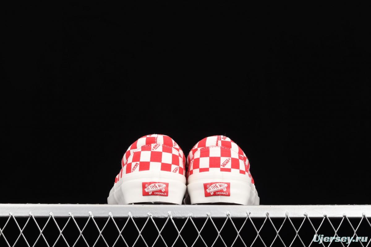 Vans Vaul OG Era LX high-end branch line series checkerboard element low upper board shoes VN0A3CXN9V9