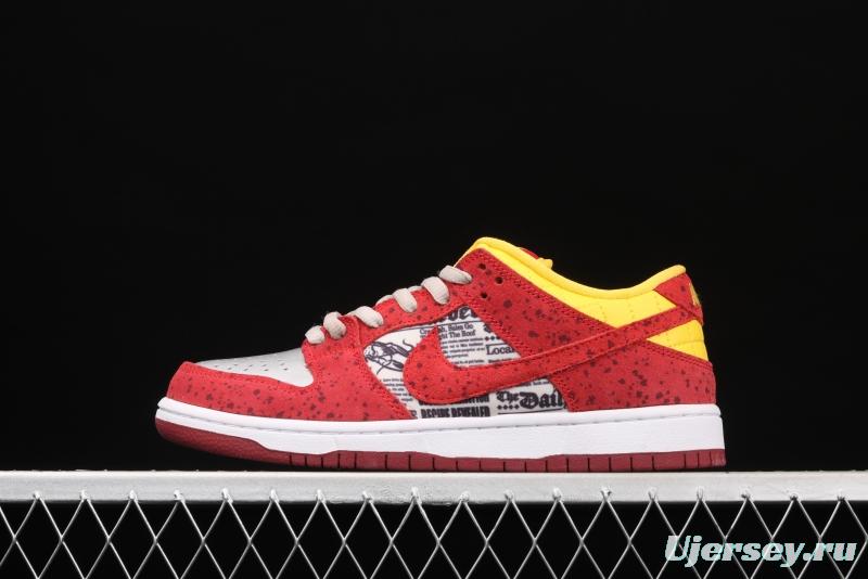 NIKE SB DUNK Low Trd Qs crayfish low-top casual skateboard shoes 504750-660