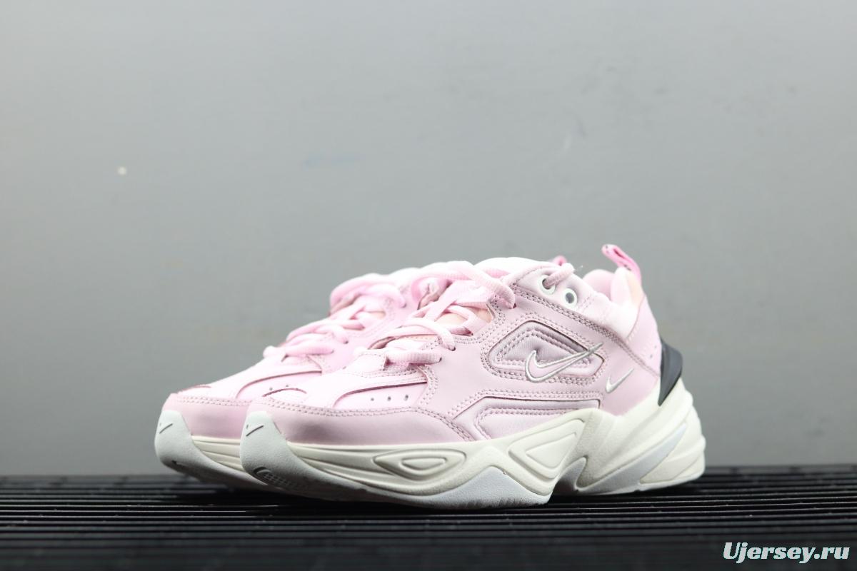 NIKE M2K Tekno pink and white color retro sports daddy shoes AO3108-600