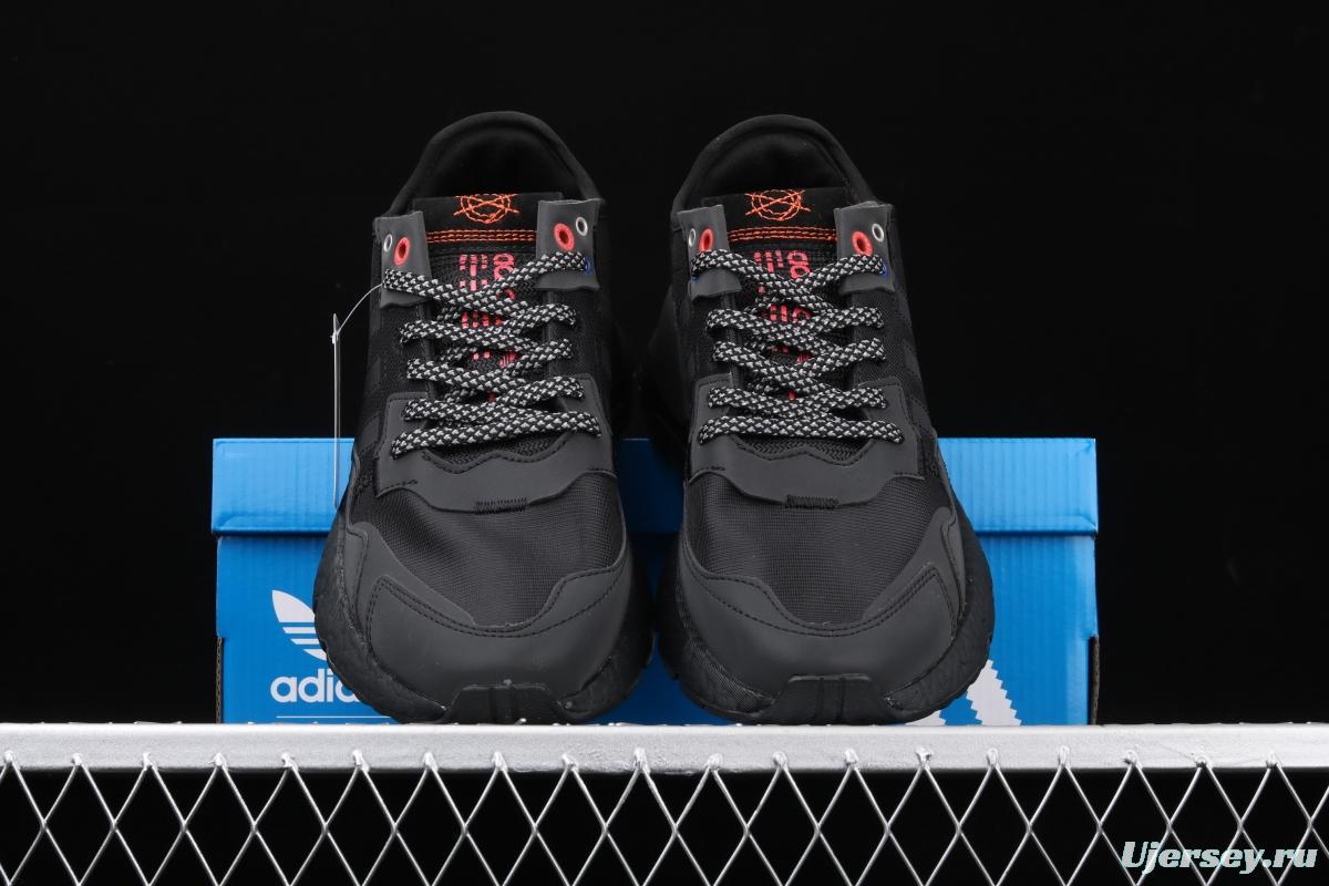 Adidas Nite Jogger 2019 Boost EF5407 3M reflective vintage running shoes