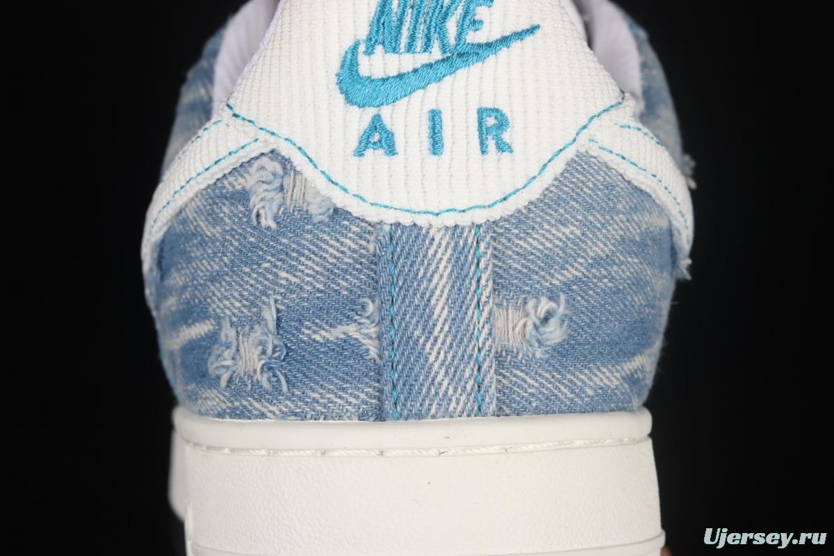 NIKE Air Force 1x 07 Low washed to make old low upper shoes 316122-333