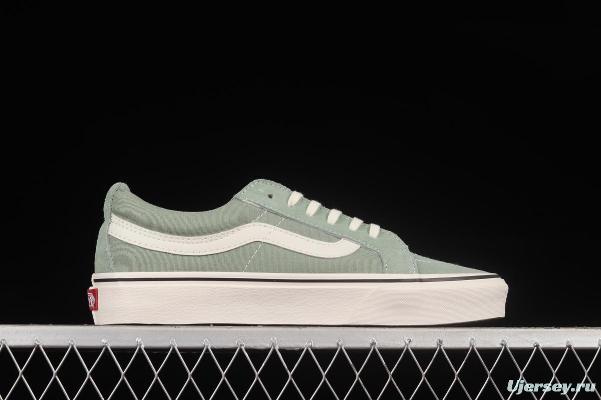 Vans Sk8-Low Shawn Yue with the same paragraph 2022 spring and summer new mint green low-top casual board shoes VN0A4UWIB82