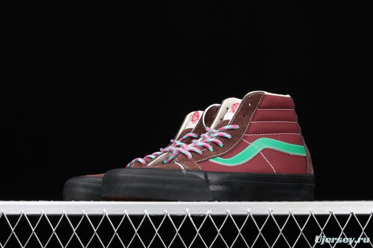 Vans Vault OG SK8-Hi Lx Vansky top casual board shoes VN0A4BVBTIX