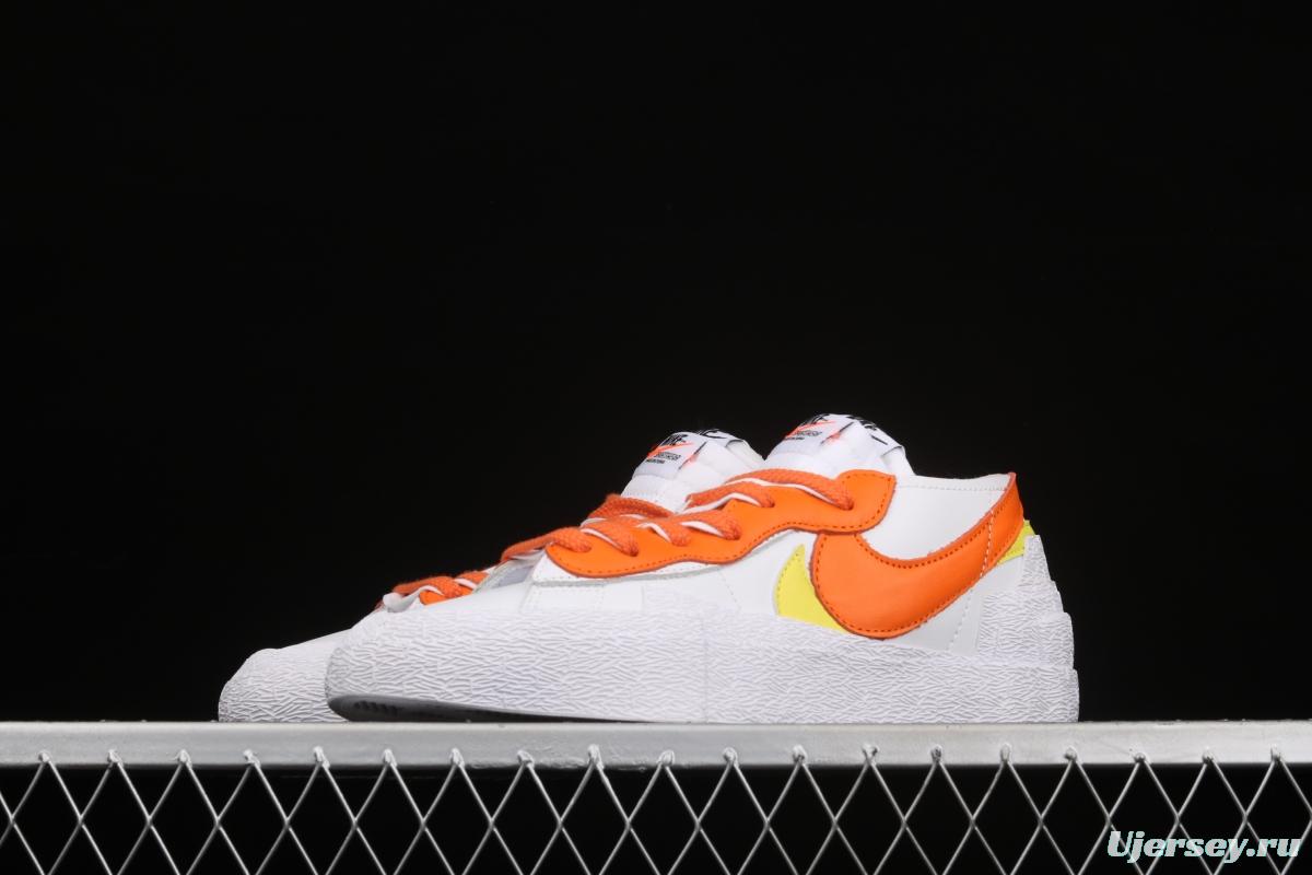 Sacai x NIKE Blazer Low co-signed Trail Blazers low-top casual board shoes DD1877-100