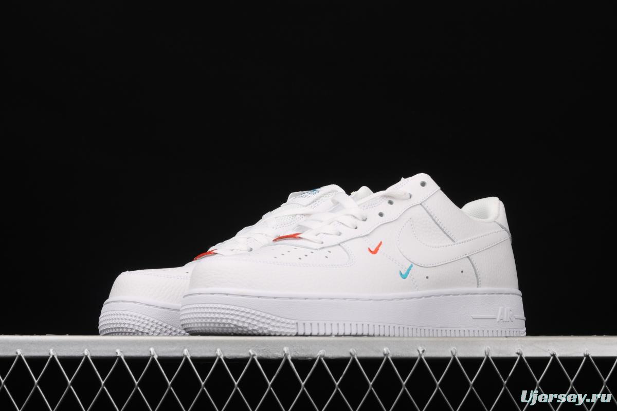 NIKE Air Force 1'07 Low cross-label small hook litchi pattern low-top casual board shoes CT1989-101