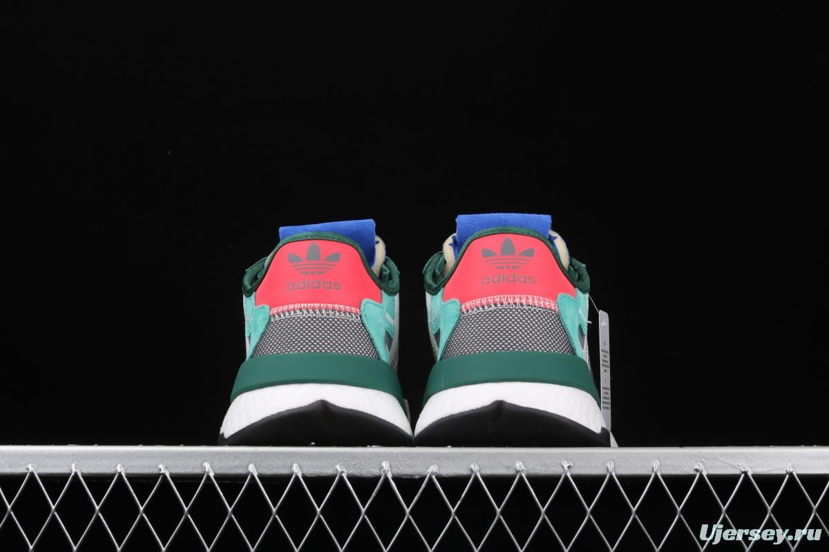 Adidas Nite Jogger 2019 Boost FU6843 3M reflective vintage running shoes