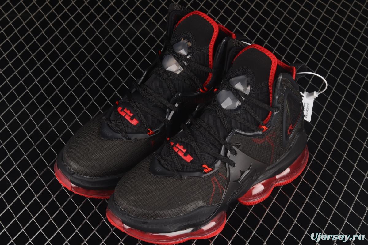 NIKE LeBron XIX EP James 19 generation black and red slam dunk actual basketball shoes DC9340-001