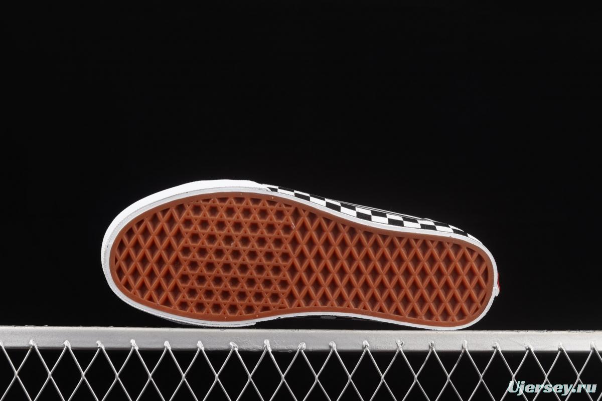 Vans Old Skool checkerboard side printing cartoon pattern low-side casual board shoes VN0A6WKT6QC