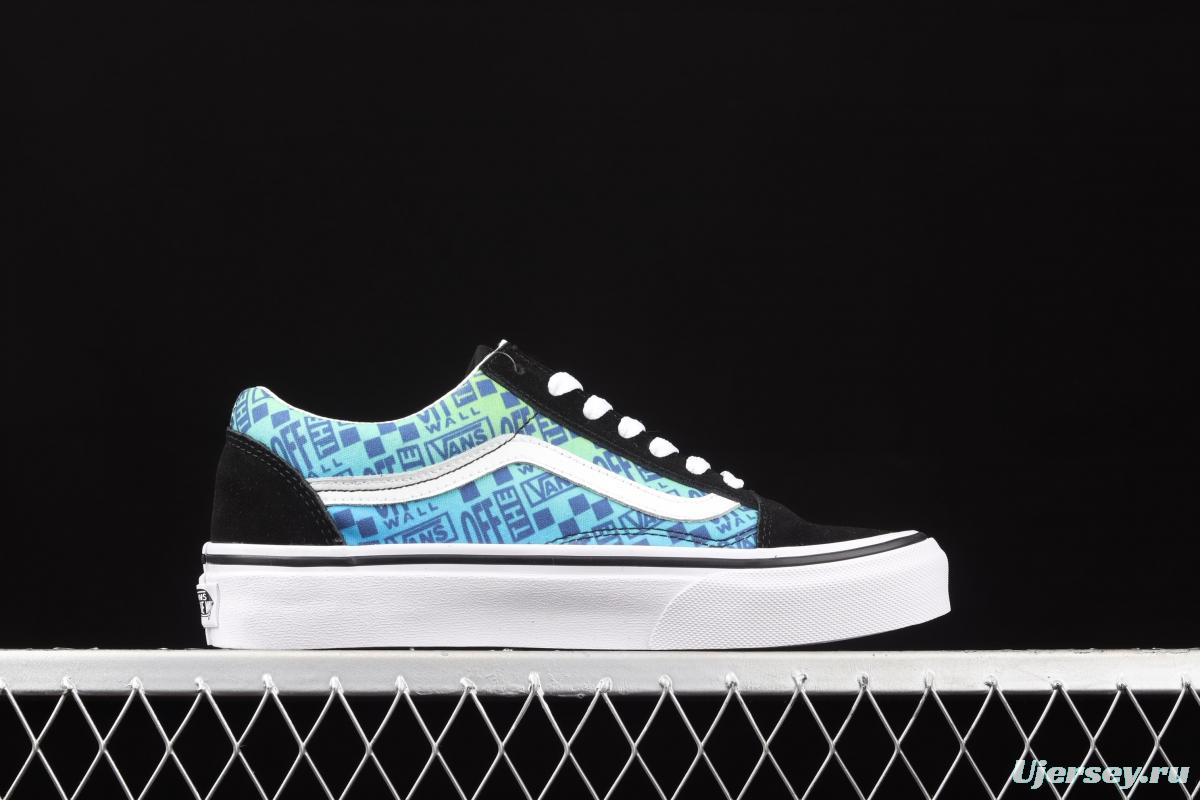 Vans Old Skool gradient color matching series low-top casual board shoes VN0A4U3B2PA