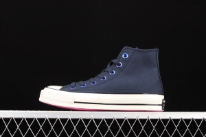 Converse 1970's soul city series Shanghai limited neon dark night blue high upper board shoes 170491C