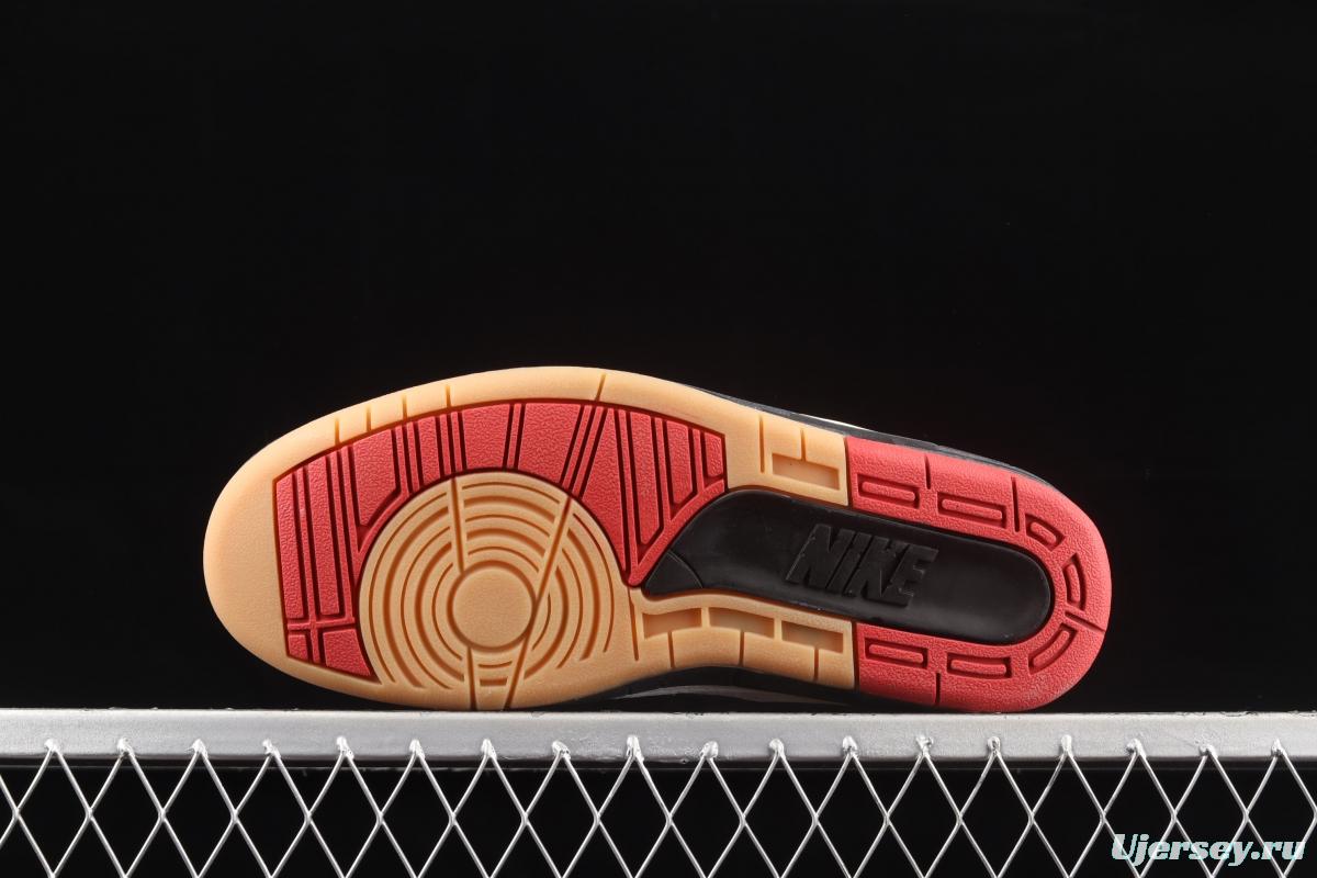 OFF-White x Air Jordan 2 Mid SP AJ2 Joe 2 Milk White Co-branded Zhongbang Basketball shoes DJ4375-101