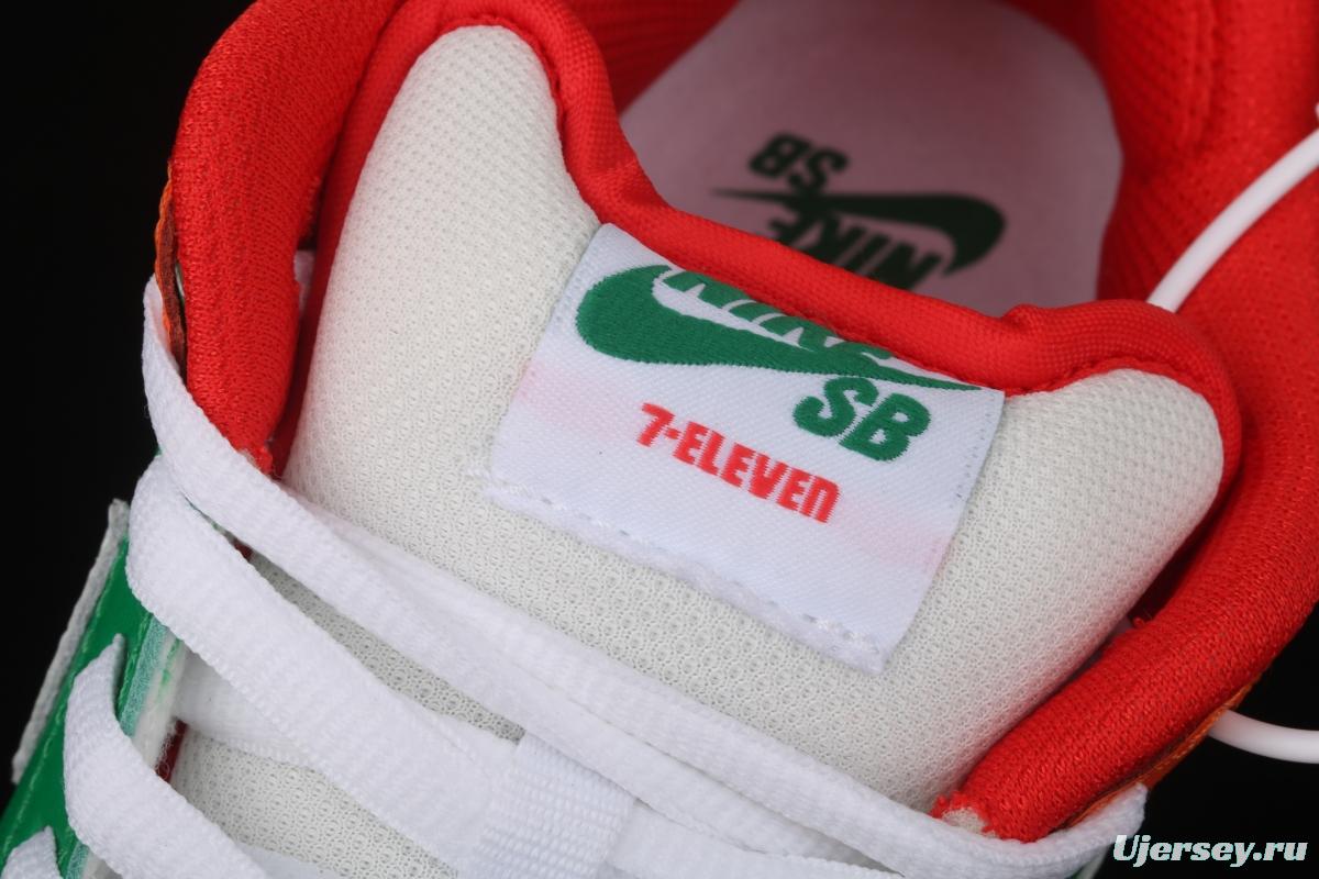 7-Eleven x NIKE SB DUNK Low heavyweight low-top skateboard shoes CZ5130-600