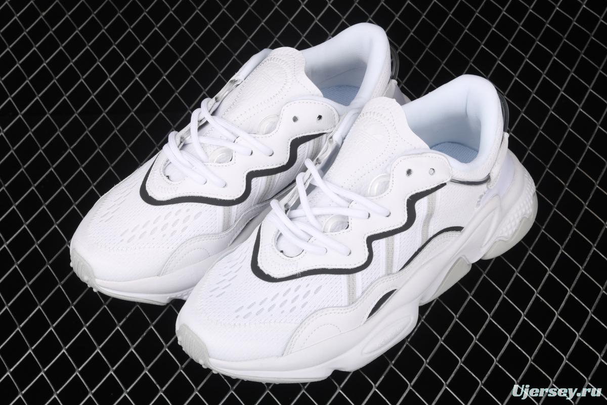 Adidas Originals Ozweego EF4287 Darth clover retro 3M reflective breathable running shoes