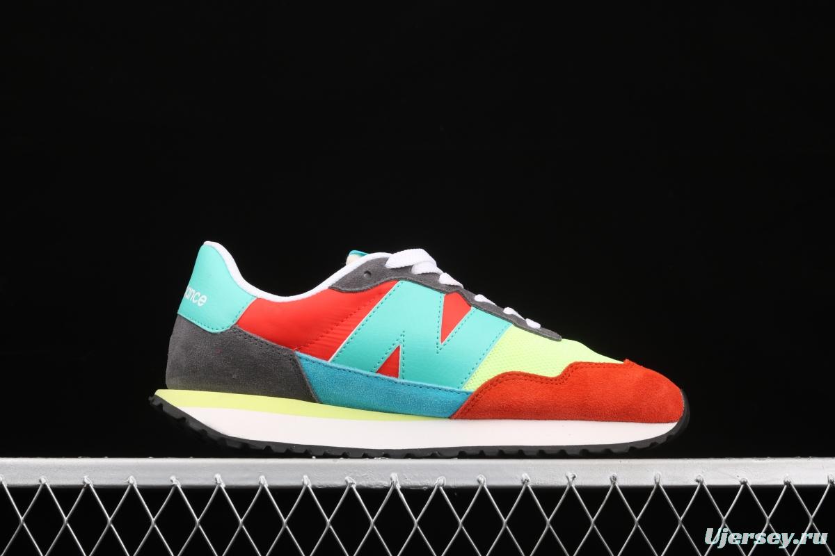 New Balance MS237 series retro leisure sports jogging shoes MS237PK1