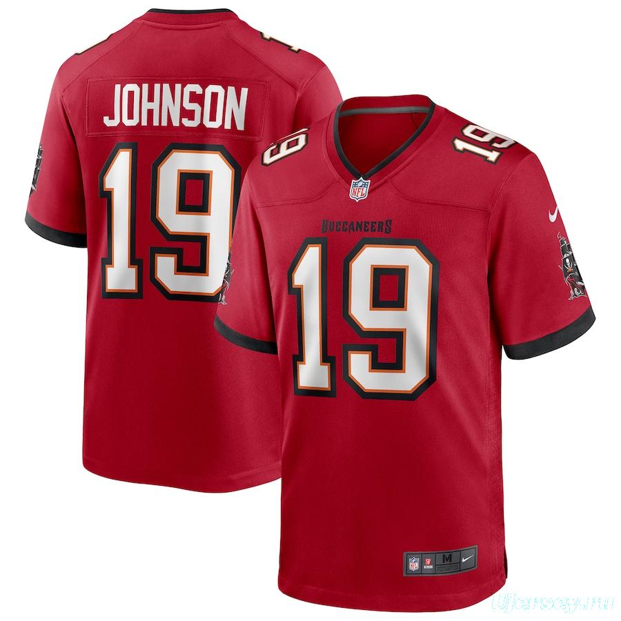 Men's Keyshawn Johnson Red Retired Player Limited Team Jersey