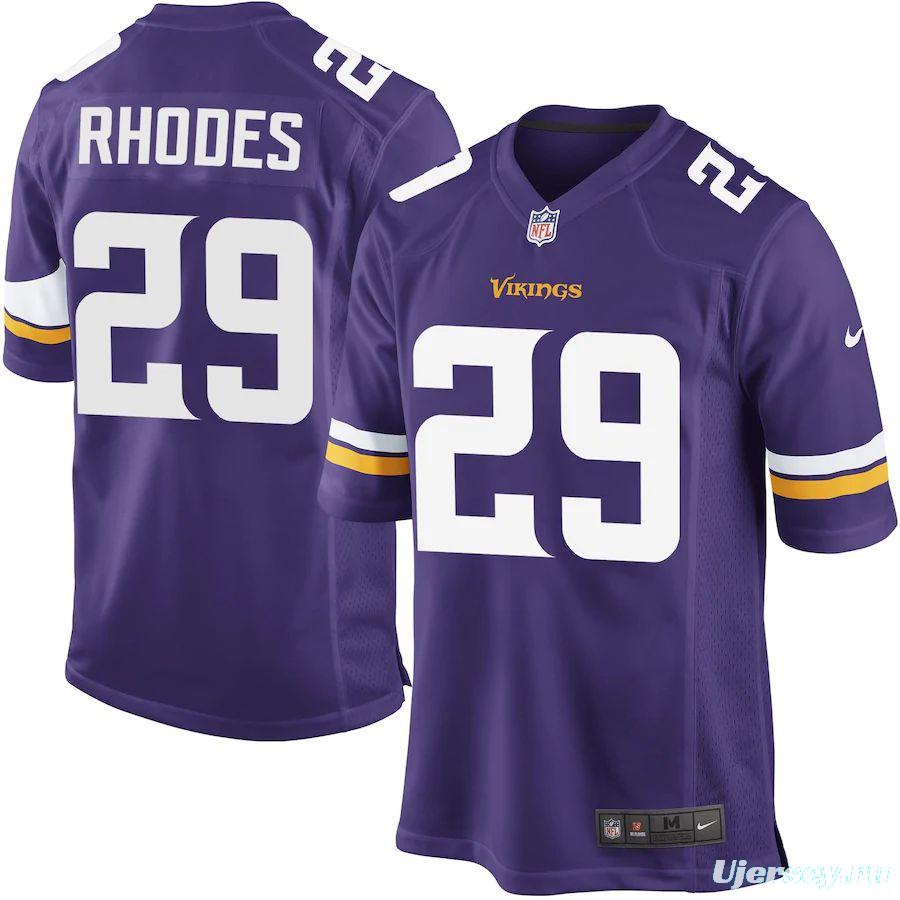 Men's Xavier Rhodes Purple Player Limited Team Jersey