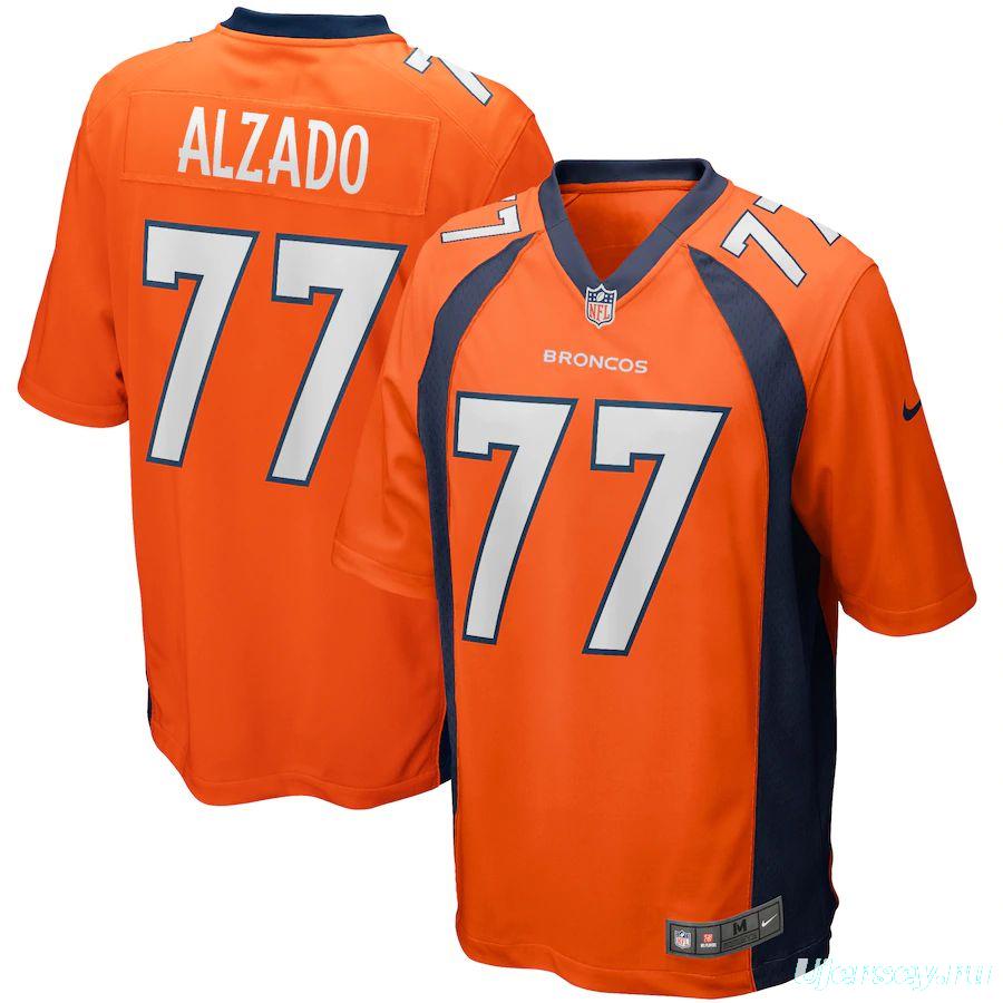 Men's Lyle Alzado Orange Retired Player Limited Team Jersey