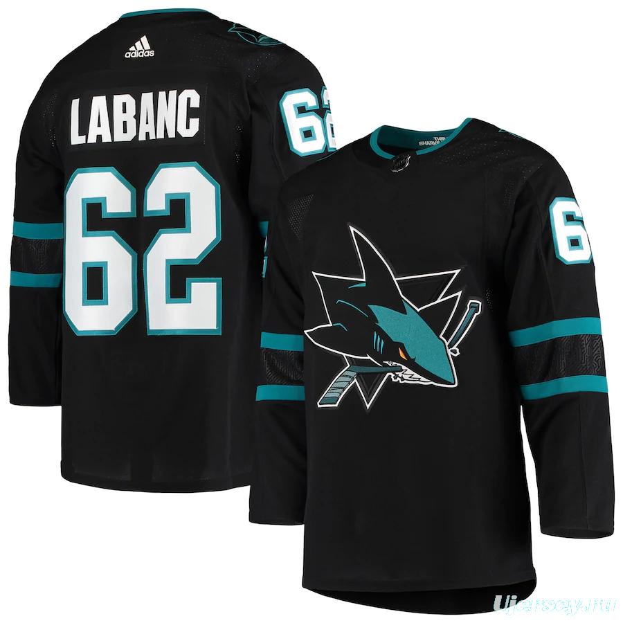 Women's Kevin Labanc Black Alternate Team Jersey