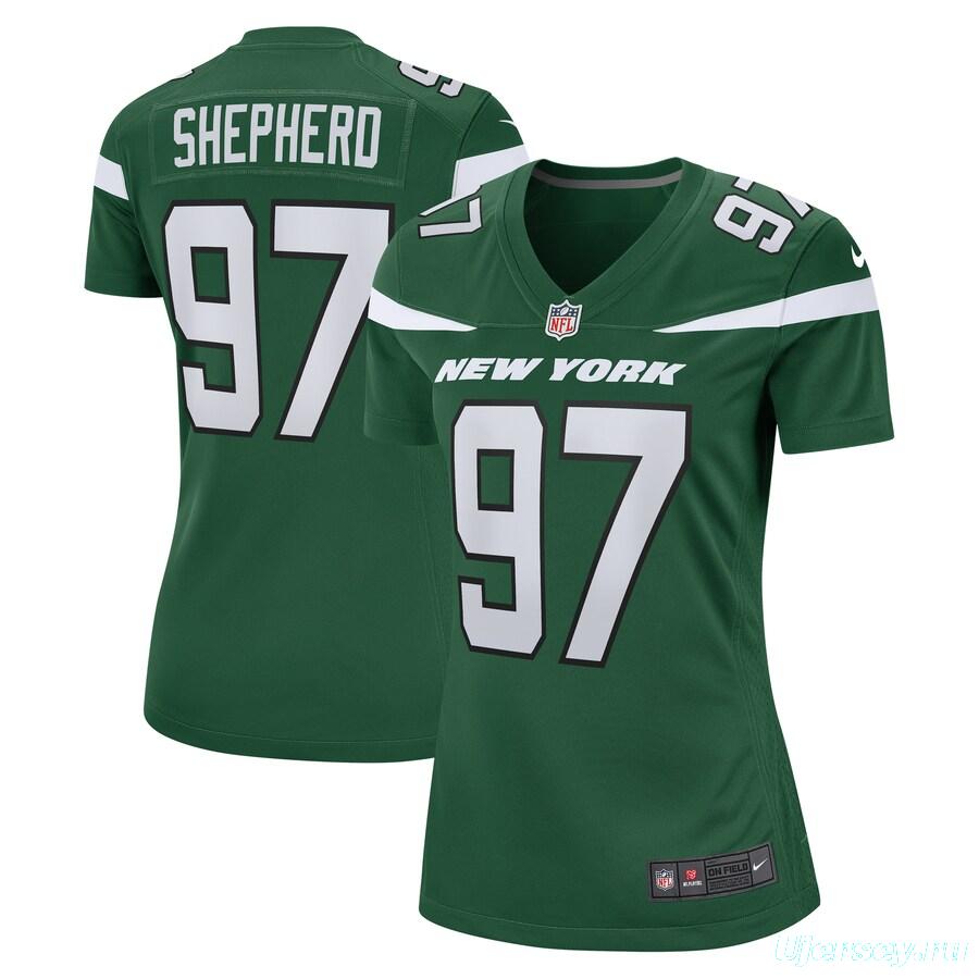 Women's Nathan Shepherd Gotham Green Player Limited Team Jersey