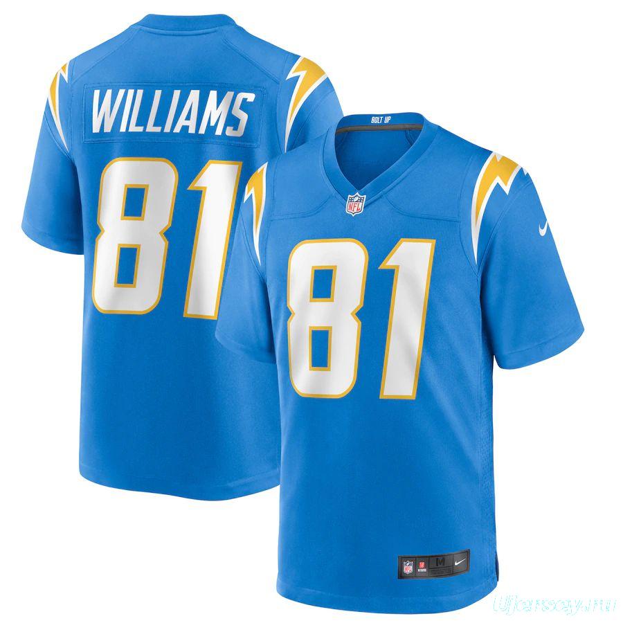 Men's Mike Williams Powder Blue Player Limited Team Jersey