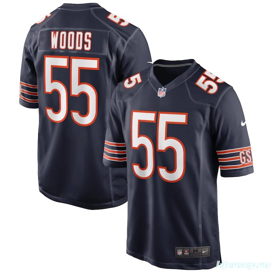Men's Josh Woods Navy Player Limited Team Jersey