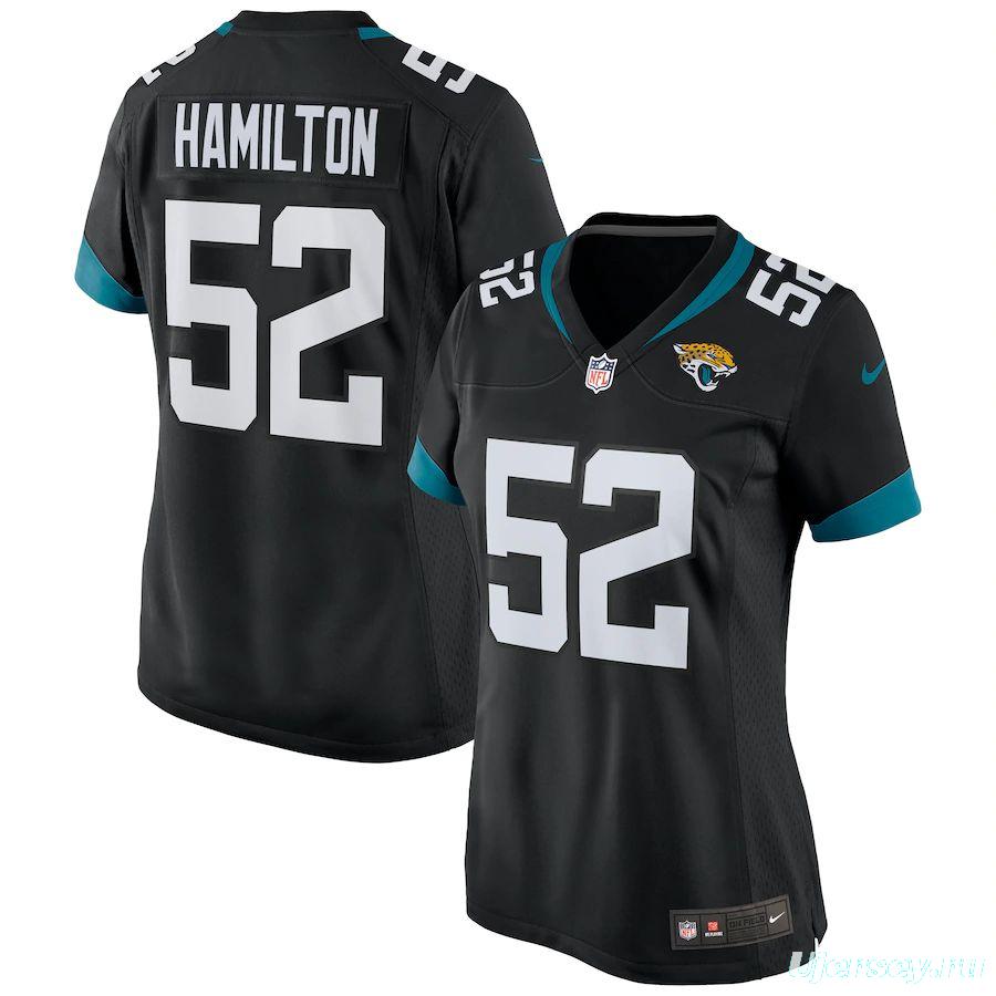 Women's DaVon Hamilton Black Player Limited Team Jersey