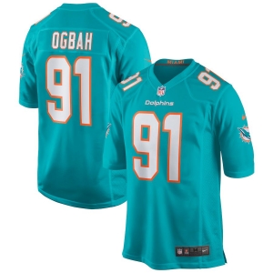 Men's Emmanuel Ogbah Aqua Player Limited Team Jersey