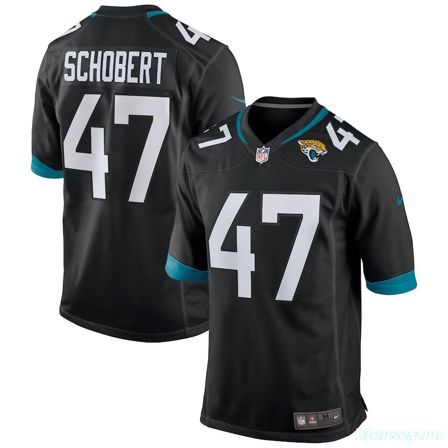 Men's Joe Schobert Black Player Limited Team Jersey