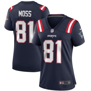 Women's Randy Moss Navy Retired Player Limited Team Jersey