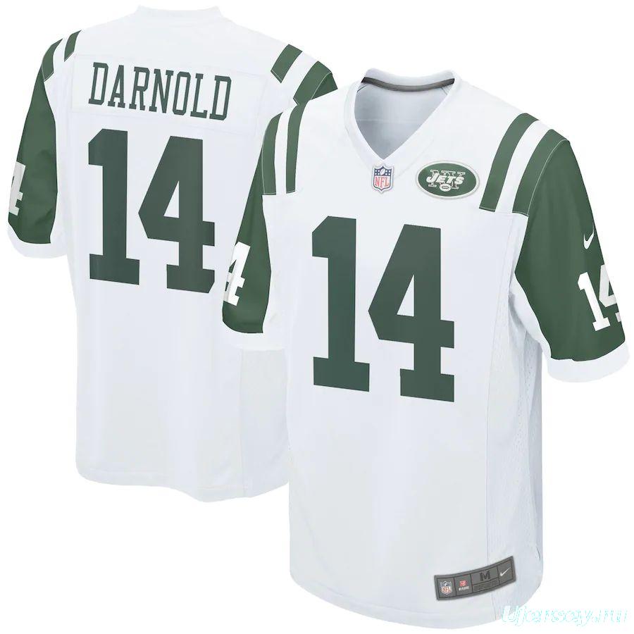 Men's Sam Darnold White Player Limited Team Jersey