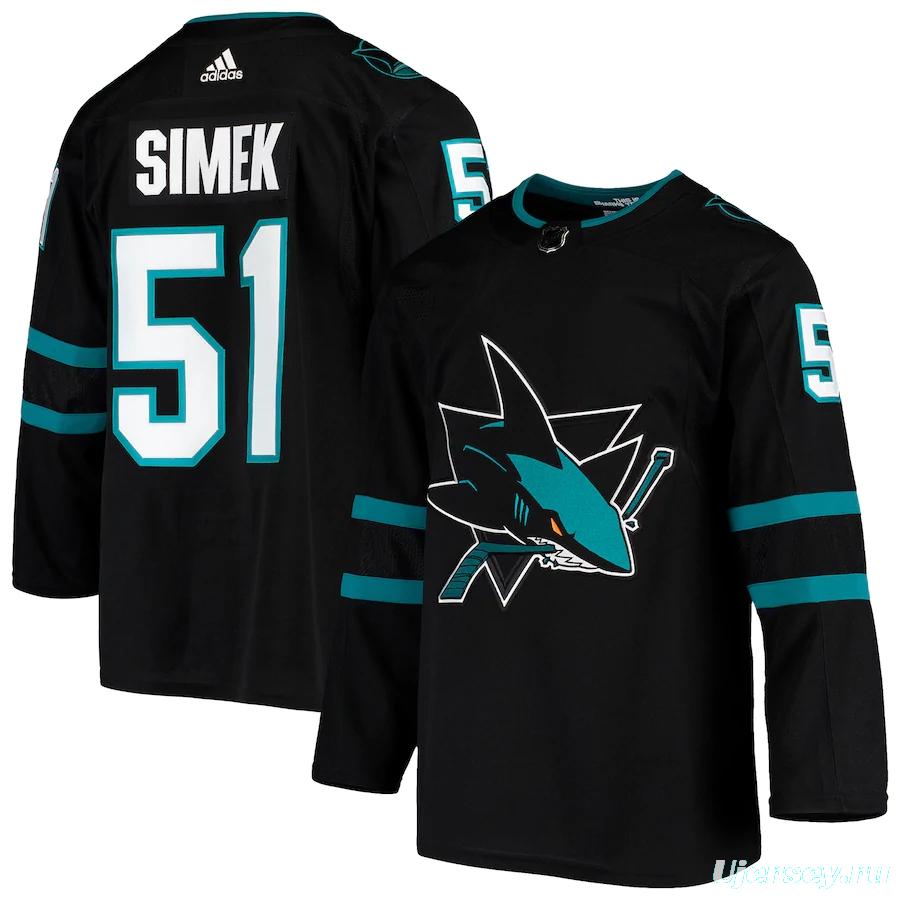 Women's Radim Simek Black Alternate Team Jersey