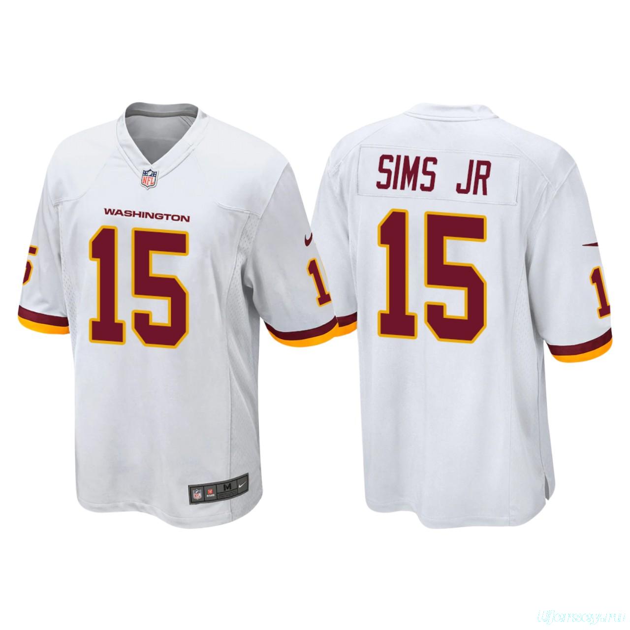 Men's #15 Steven Sims Jr. White Player Limited Team Jersey