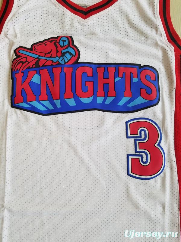 Lil' Bow Wow Calvin Cambridge 3 Los Angeles Knights White Basketball Jersey Like Mike