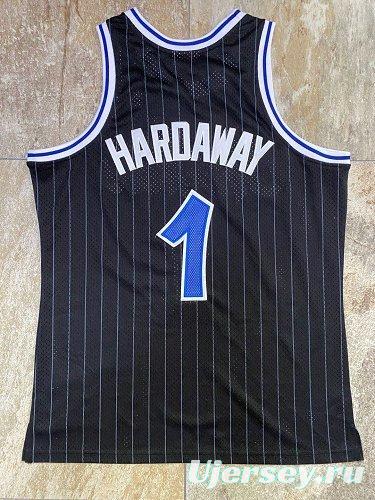 Men's Anfernee Hardaway Black Retro Classic Team Jersey