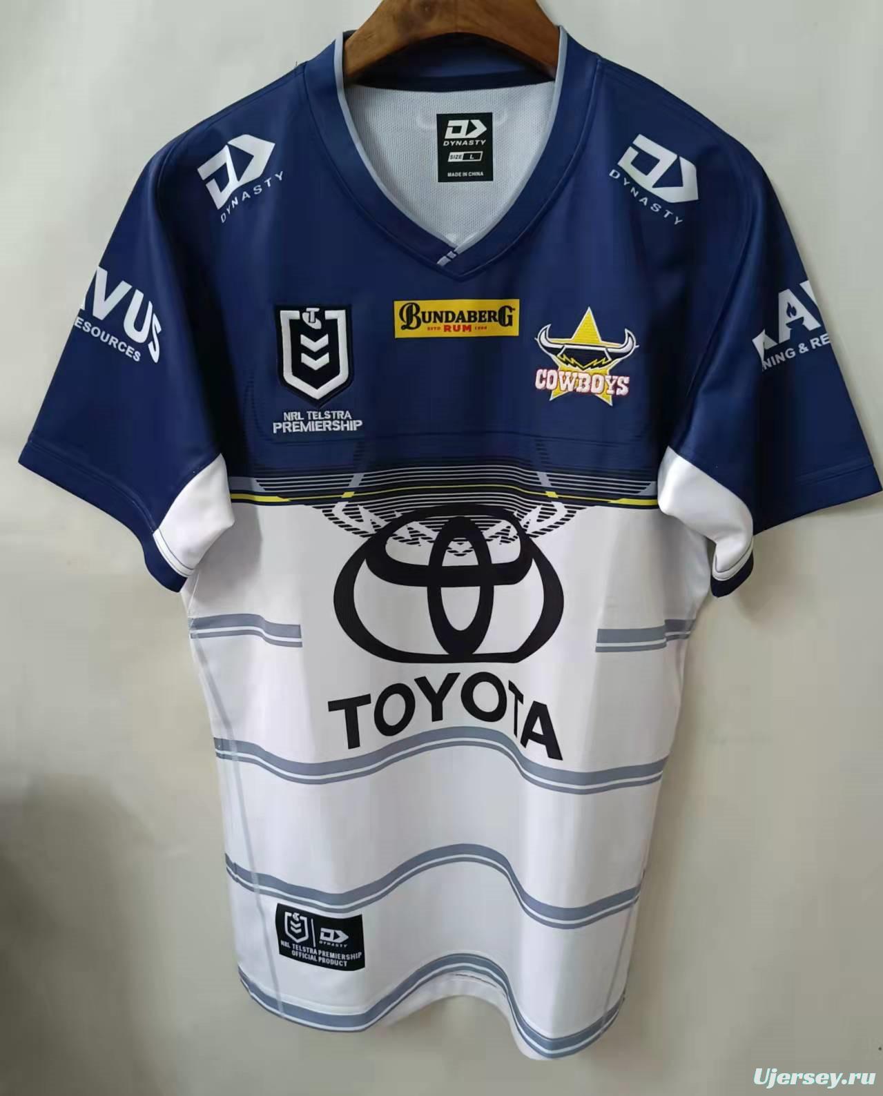 North Queensland Cowboys 2022 Men's Away Rugby Jersey