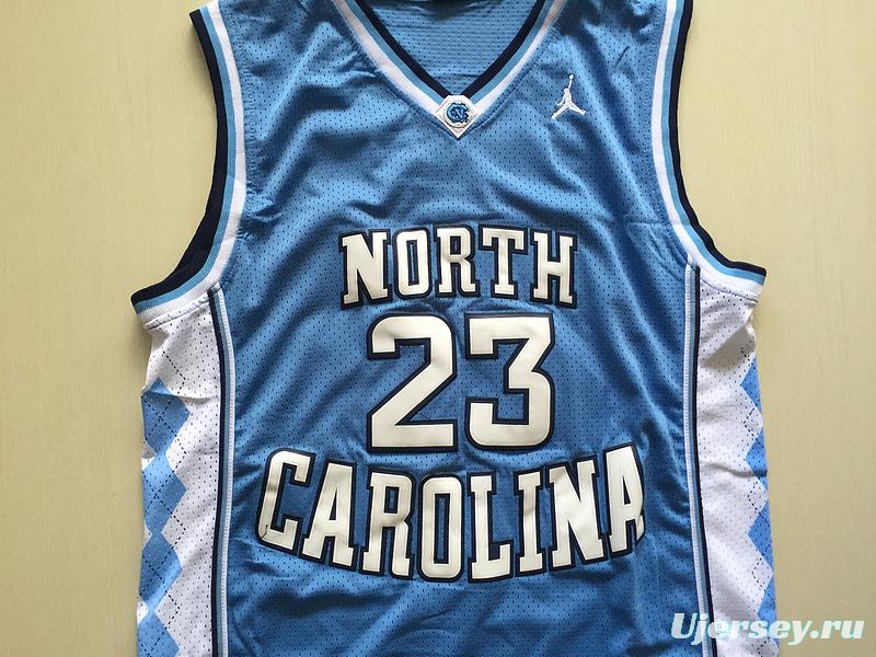 Michael Jordan 23 North Carolina College Basketball Jersey With AJ Logo