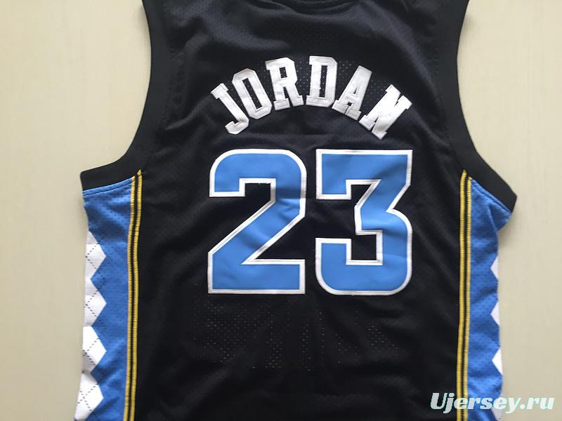 Michael Jordan 23 North Carolina College Basketball Jersey With AJ Logo