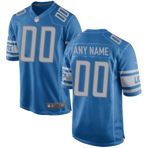 Men's Blue Custom Team Color Limited Team Jersey