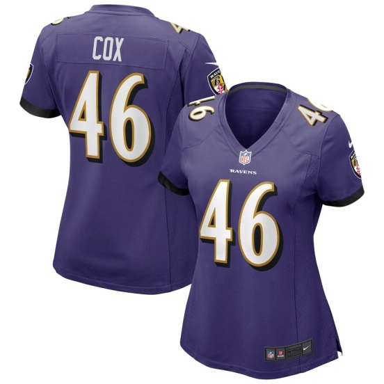 Women's Morgan Cox Purple Player Limited Team Jersey