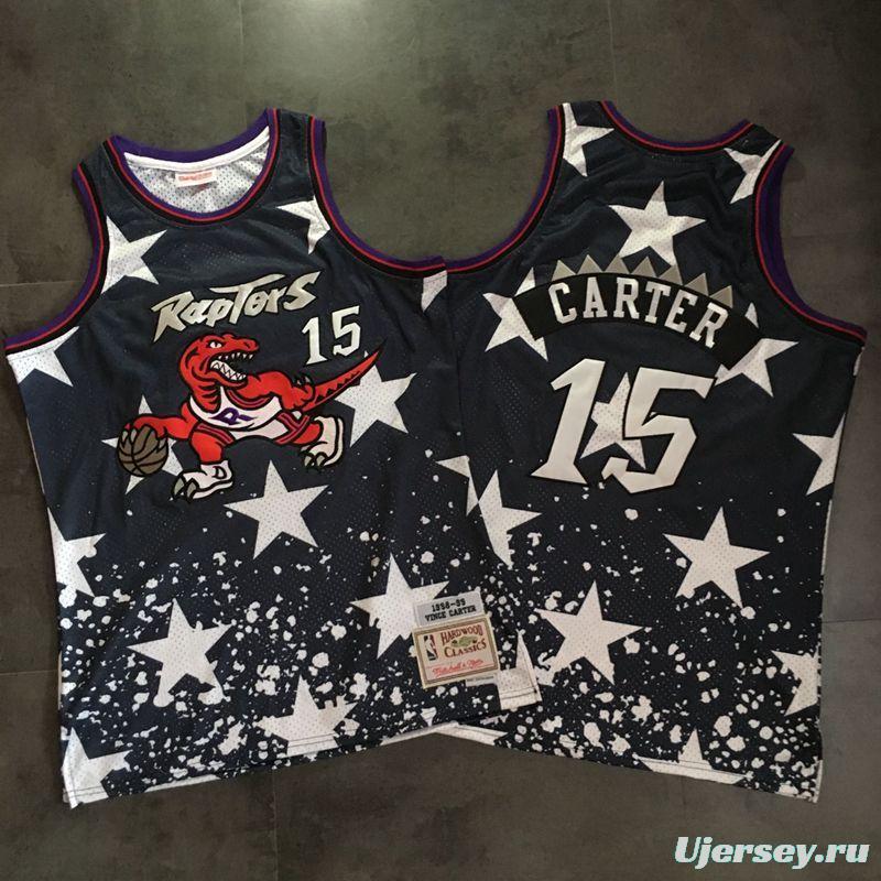 Men's Vince Carter Black Retro Classic Team Jersey